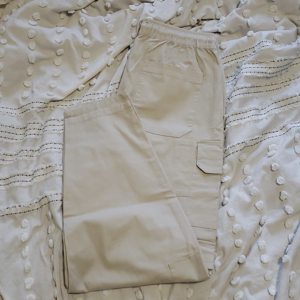 Asos design men's cargo pants small beige